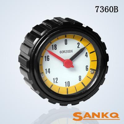 供应SANKQ牌,SK7360Z带表铝直纹手轮,铝手轮,带数字表铝手轮