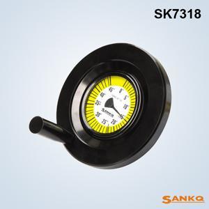 供应SANKQ牌,SK7318带数字表满辐手轮，数字表手轮