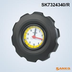 供应SANKQ牌,SK7324340带表波纹手轮,尼龙手轮,数字表手轮