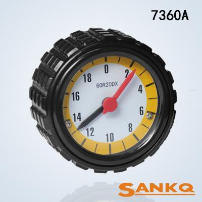供应SANKQ牌,SK7360H带表铝压花手轮,铝手轮,带数字表铝手轮